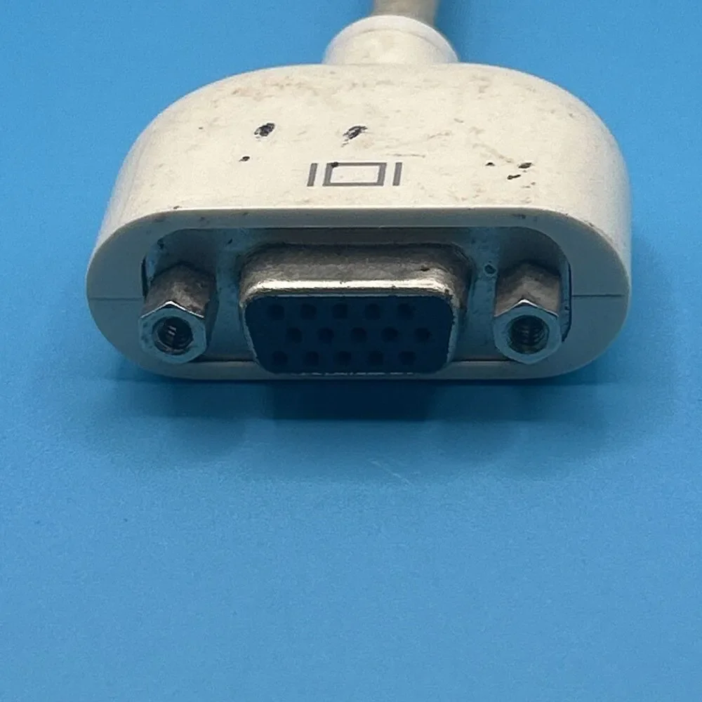 Mini DVI to VGA Adapter Cable for OLD Macbook iMac Pro Used